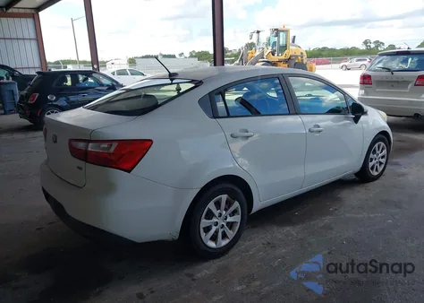 2014 Kia Rio Lx z USA, uszkodzony, nr VIN KNADM4A35E6350506